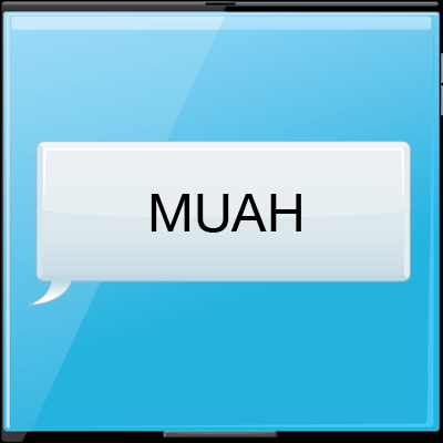 What does MUAH mean